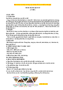 Giáo án Lịch sử 10 Cánh diều (2024): Thực hành Chuyên đề 2