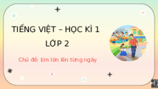 Giáo án Powerpoint Làm việc thật là vui Tiếng việt lớp 2 Kết nối tri thức