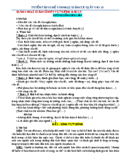 Tuyển tập 50 đề văn NLXH cực chất ôn thi vào lớp 10