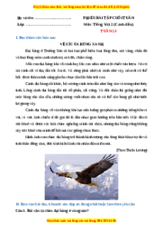 Bài tập cuối tuần Tiếng việt lớp 2 Tuần 23 Cánh diều (có lời giải)