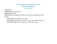 Bộ đề thi giữa kì 2 Công nghệ lớp 5 Cánh diều có đáp án