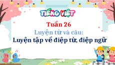 Giáo án Powerpoint Luyện từ và câu: Luyện tập về điệp từ, điệp ngữ Tiếng Việt lớp 5 Cánh diều