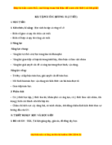 Giáo án Bài tập cuối chương 9 Toán 11 Chân trời sáng tạo