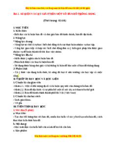 Giáo án Bài 2 Địa lí 6 Chân trời sáng tạo (2024): Kí hiệu và chú giải trên một số bản đồ thông dụng