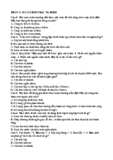 Đề cương ôn tập Giữa kì 2 Tin học lớp 5 Kết nối tri thức