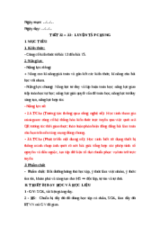 Giáo án NLS Toán 6 Kết nối tri thức Chương 3 Luyện tập chung (1)