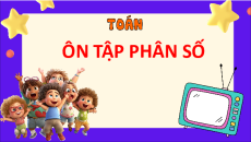 Giáo án Powerpoint Ôn tập phân số Toán lớp 5 Chân trời sáng tạo