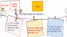 Giáo án Powerpoint Đề-xi-mét vuông Toán lớp 4 Chân trời sáng tạo (Phiên bản 2)