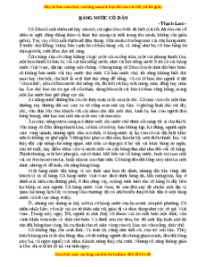 Phiếu bài tập Tuần 5 Hàng nước cô Dần Ngữ văn 7