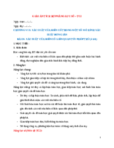 Giáo án Bài 26 Toán 9 Kết nối tri thức (năng lực số)