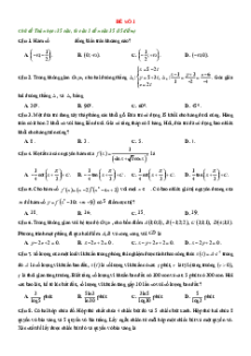 5 Đề thi ĐGNL Bộ Công an môn Toán