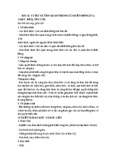 Giáo án Bài 12 Lịch sử 11 Kết nối tri thức (2024): Vị trí và tầm quan trọng của Biển Đông