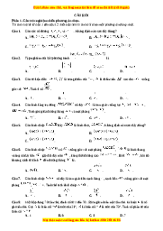 Đề thi Toán 11 Cuối kì 2 Kết nối tri thức cấu trúc mới (Đề 8)