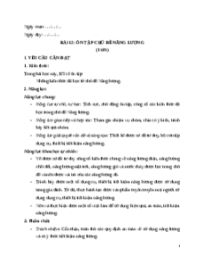 Giáo án Bài 12: Ôn tập chủ đề Năng lượng Khoa học lớp 5 Chân trời sáng tạo