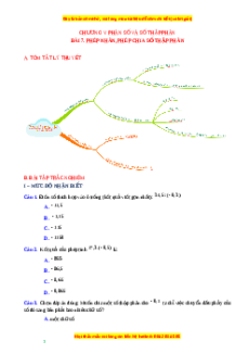 Chuyên đề Phép nhân, phép chia số thập phân Toán 6 Cánh diều