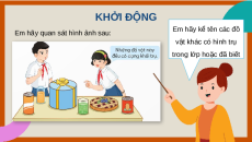 Giáo án Powerpoint Hình trụ Toán lớp 5 Chân trời sáng tạo