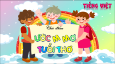 Giáo án Powerpoint Chủ đề 5: Ước mơ tuổi thơ Tiếng việt lớp 3 Chân trời sáng tạo