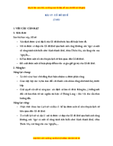 Giáo án Bài 17 Lịch sử & Địa lí lớp 4 Chân trời sáng tạo: Cố đô Huế