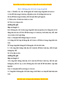 Trắc nghiệm Tin học 7 Bài 8 Chân trời sáng tạo: Sử dụng địa chỉ ô tính trong công thức