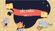 Giáo án Powerpoint Đọc: Sắc màu Tiếng việt lớp 4 Cánh diều