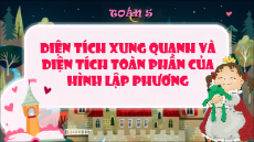 Giáo án Powerpoint Diện tích xung quanh và diện tích toàn phần của hình lập phương Toán lớp 5 Kết nối tri thức