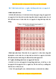 Lý thuyết Định luật tuần hoàn – Ý nghĩa của bảng tuần hoàn các nguyên tố hóa học Hóa học 10 Chân trời sáng tạo