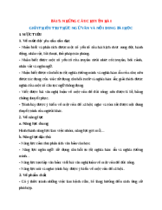Giáo án Những câu chuyện hài (2024) Kết nối tri thức