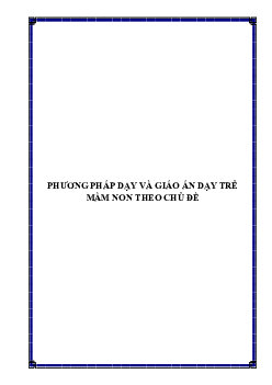 (Ôn thi Viên chức Mầm non) Giáo án theo từng độ tuổi