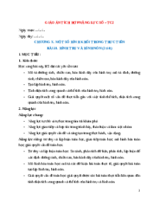 Giáo án Bài 31 Toán 9 Kết nối tri thức (năng lực số)