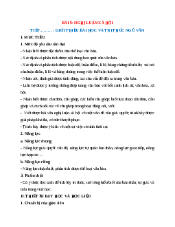Giáo án Tri thức ngữ Văn trang 113 Ngữ Văn 9 Cánh diều
