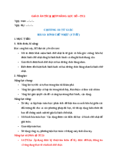 Giáo án Bài 13 Toán 8 Kết nối tri thức (năng lực số)
