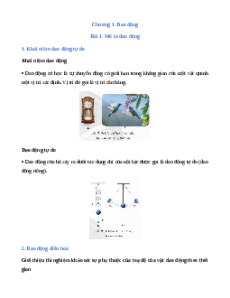 Lý thuyết Vật lí 11 Chân trời sáng tạo (cả năm)