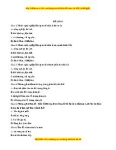 Đề thi giữa kì 1 Địa lý 10 Cánh diều (đề 3)