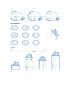 Bài tập cuối tuần Toán lớp 1 Tuần 12 Cánh diều (có lời giải)