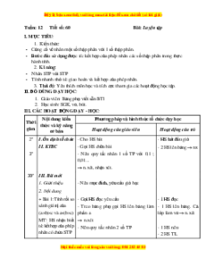 Giáo án Bài 60 Toán lớp 5: Luyện tập (Trang 61)