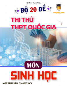 Bộ 20 đề thi Sinh Học Tốt nghiệp THPT năm 2023 - Trần Thanh Thảo
