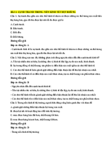 Bộ trắc nghiệm Kinh tế pháp luật 11 Kết nối tri thức có đáp án