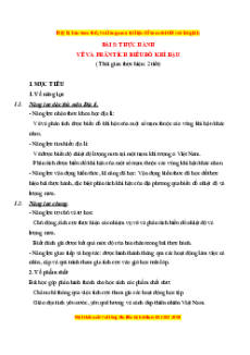Giáo án Bài 5 Địa lí 8 Kết nối tri thức (2024): Thực hành: Vẽ và phân tích biểu đồ khí hậu