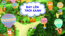 Trò chơi powerpoint Bay khắp trời xanh