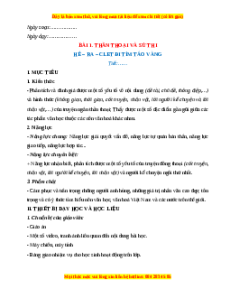 Giáo án Thần thoại và sử thi (2024) Cánh diều