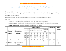 Đề thi giữa kì 1 Hóa học 10 Chân trời sáng tạo - Đề 1