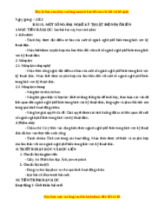 Giáo án Bài 15 Công nghệ 8 Cánh diều: Một số ngành nghề kĩ thuật điện phổ biến