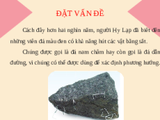 Giáo án powerpoint Nam châm | KHTN 7 Chân trời sáng tạo (Vật Lí)