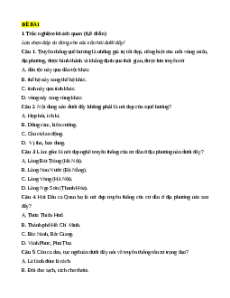 Đề thi giữa kì 1 GDCD 7 Cánh diều (Đề 2)