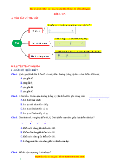 Chuyên đề Tia Toán 6 Cánh diều