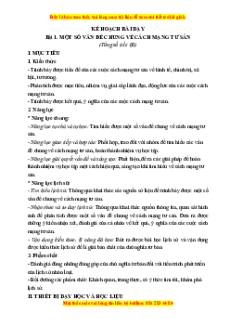 Giáo án Bài 1 Lịch sử 11 Cánh diều (2024): Một số vấn đề chung về cách mạng tư sản