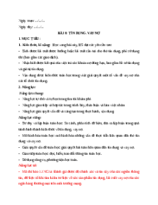 Giáo án chuyên đề NLS Toán 12 Kết nối tri thức Bài 6: Tín dụng. Vay nợ