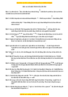 Chuyên đề Giải toán có lời văn (tiếp) Toán lớp 3 nâng cao Cánh diều