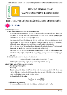 Chuyên đề dạy thêm Toán 11 Kết nối tri thức (có lời giải)