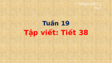 Giáo án Powerpoint Tập viết sau bài 94, 95 Tiếng việt lớp 1 Cánh diều